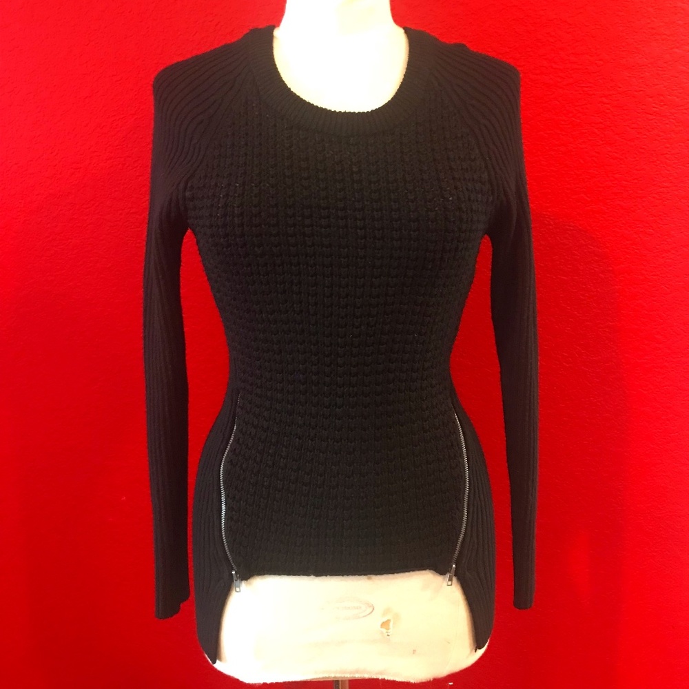 Black Sweater W/ Zipper